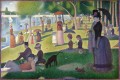 Georges Seurat Tarde de domingo en la isla de La Grande Jatte
